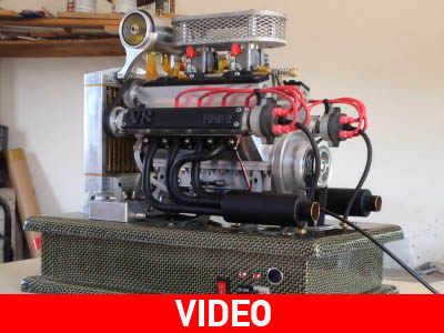 Έφτιαξε κινητήρα V8 σε μικρογραφία…